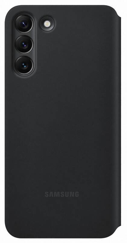 EF-ZS906CBE Samsung Clear View Cover for Galaxy S22+ Black cena un informācija | Telefonu vāciņi, maciņi | 220.lv