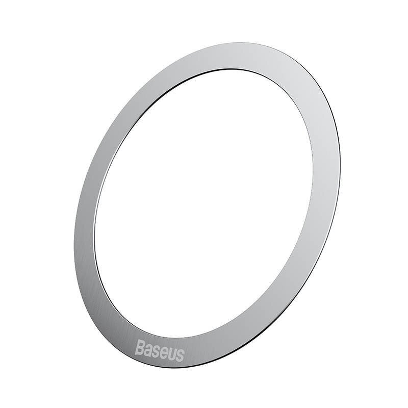 Baseus Halo Magnetic Ring for phones, , MagSafe (Silver) cena un informācija | Mobilo telefonu aksesuāri | 220.lv