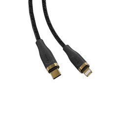 Devia cable Star USB-C - Lightning 1,5 м 3A black цена и информация | Кабели для телефонов | 220.lv