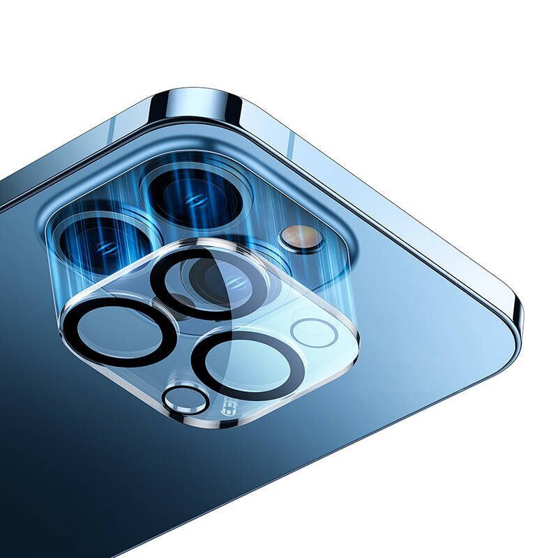 Baseus Lens Protector 0.3mm for iPhone 14 Pro|14 Pro Max (2pcs) cena un informācija | Ekrāna aizsargstikli | 220.lv
