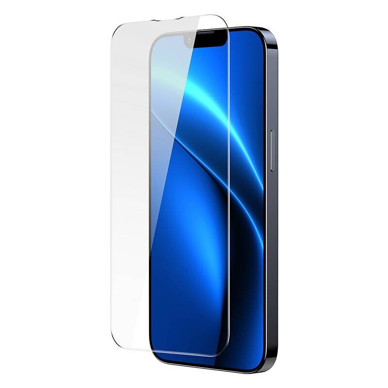 Baseus Tempered Glass 0.3mm for iPhone 14 Plus|13 Pro Max (2 pcs) cena un informācija | Ekrāna aizsargstikli | 220.lv
