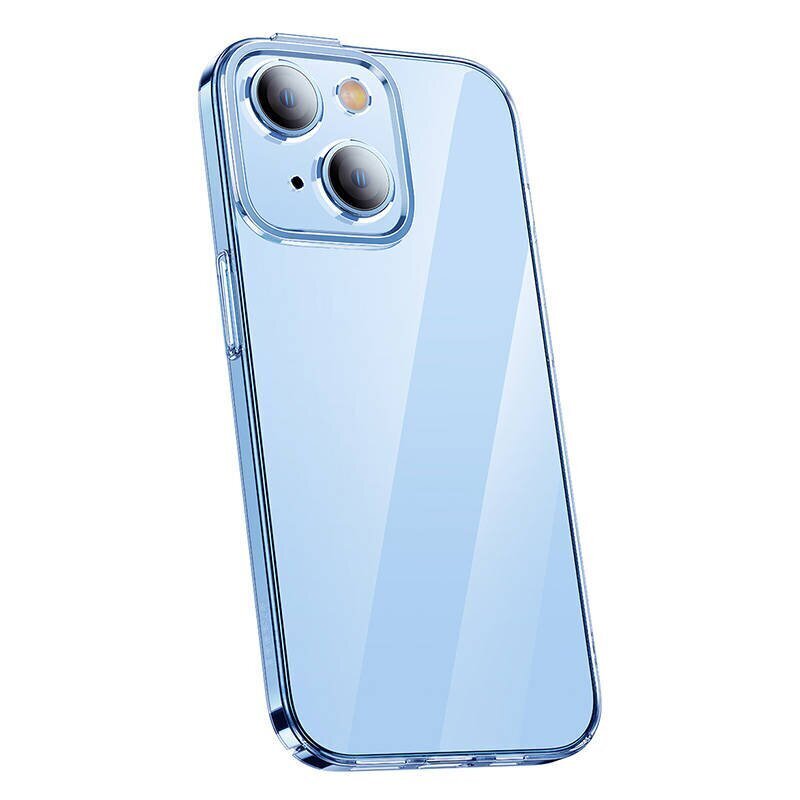 Baseus Crystal Transparent Case and Tempered Glass set for iPhone 14 cena un informācija | Ekrāna aizsargstikli | 220.lv