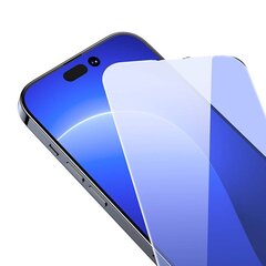 Baseus Tempered Glass Anti-blue light 0.3 мм for iPhone 14 Pro (2 шт) цена и информация | Защитные пленки для телефонов | 220.lv