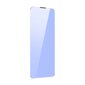 Baseus Crystal Tempered Glass Anti-blue light and Dust-proof 0.3mm for iPhone 14|13|13 Pro (2pcs) cena un informācija | Ekrāna aizsargstikli | 220.lv