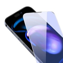 Baseus Crystal Tempered Glass Anti-blue light and Dust-proof 0.3 мм for iPhone 14 Pro Max (2 шт) цена и информация | Защитные пленки для телефонов | 220.lv