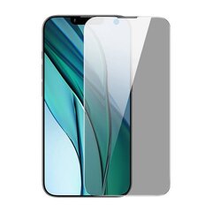 Baseus Crystal Tempered Glass Dust-proof with Privacy Filter 0.3mm for iPhone 14 Plus|13 Pro Max (1pc) цена и информация | Защитные пленки для телефонов | 220.lv