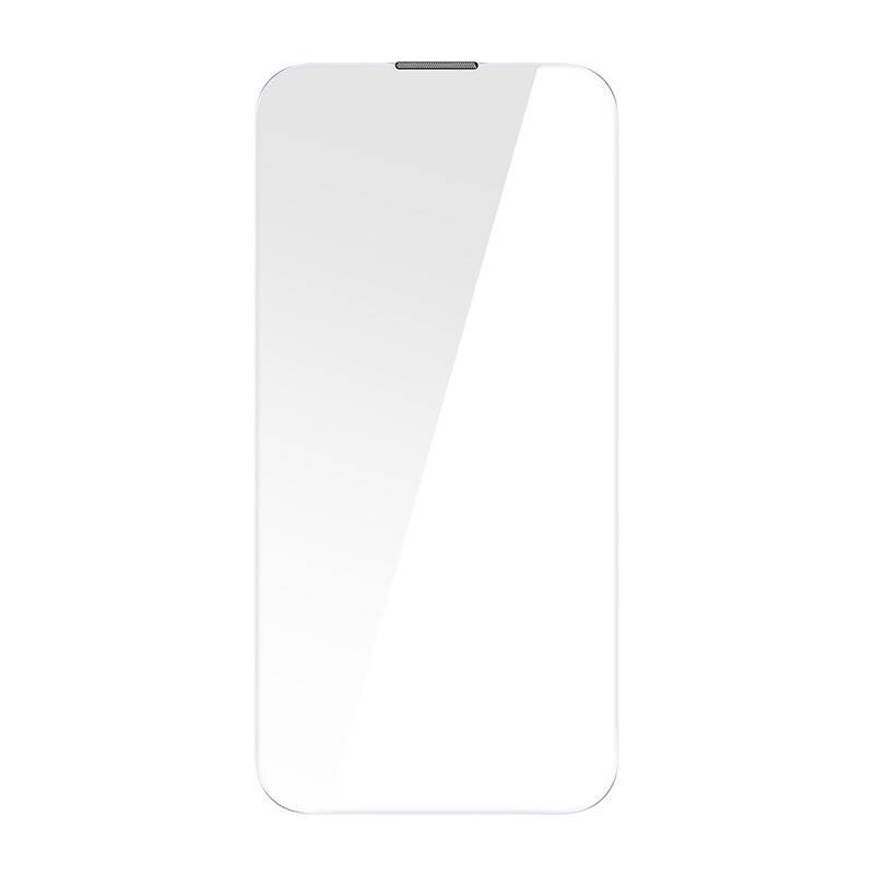 Baseus Crystal Tempered Glass Shatter-resistant and Dust-proof 0.3mm for iPhone 14 Plus|13 Pro Max (2pcs) cena un informācija | Ekrāna aizsargstikli | 220.lv