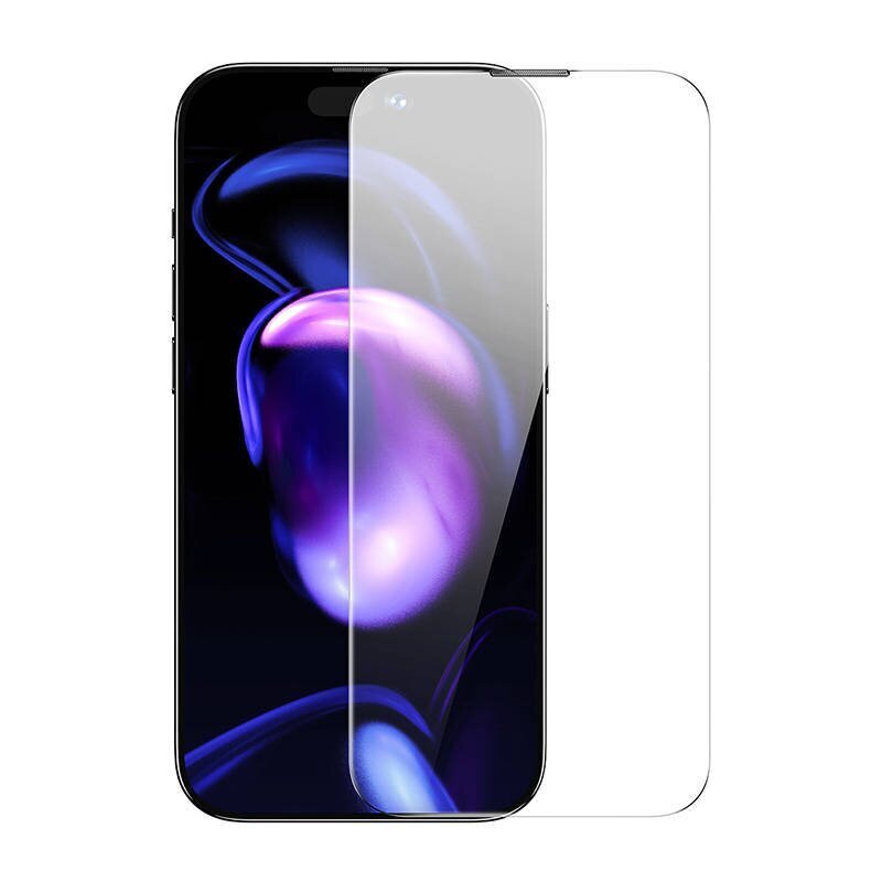 Baseus Crystal Tempered Glass Shatter-resistant and Dust-proof 0.3mm for iPhone 14 Pro Max (2pcs) cena un informācija | Ekrāna aizsargstikli | 220.lv