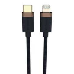 Duracell USB-C cable for Lightning 1 м (Black) цена и информация | Кабели для телефонов | 220.lv