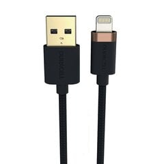 Duracell USB-C cable for Lightning 2m (Black) cena un informācija | Savienotājkabeļi | 220.lv