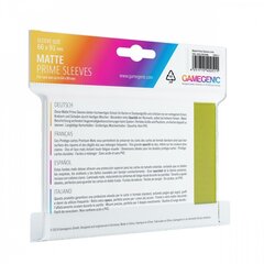 Gamegenic Gamegenic: Matte Prime C cg piedurknes 66x91mm laima cena un informācija | Galda spēles | 220.lv