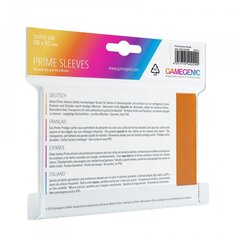 Gamegenic Gamegenic: Prime CCG lapas 66x91mm oranžas 100 cena un informācija | Galda spēles | 220.lv