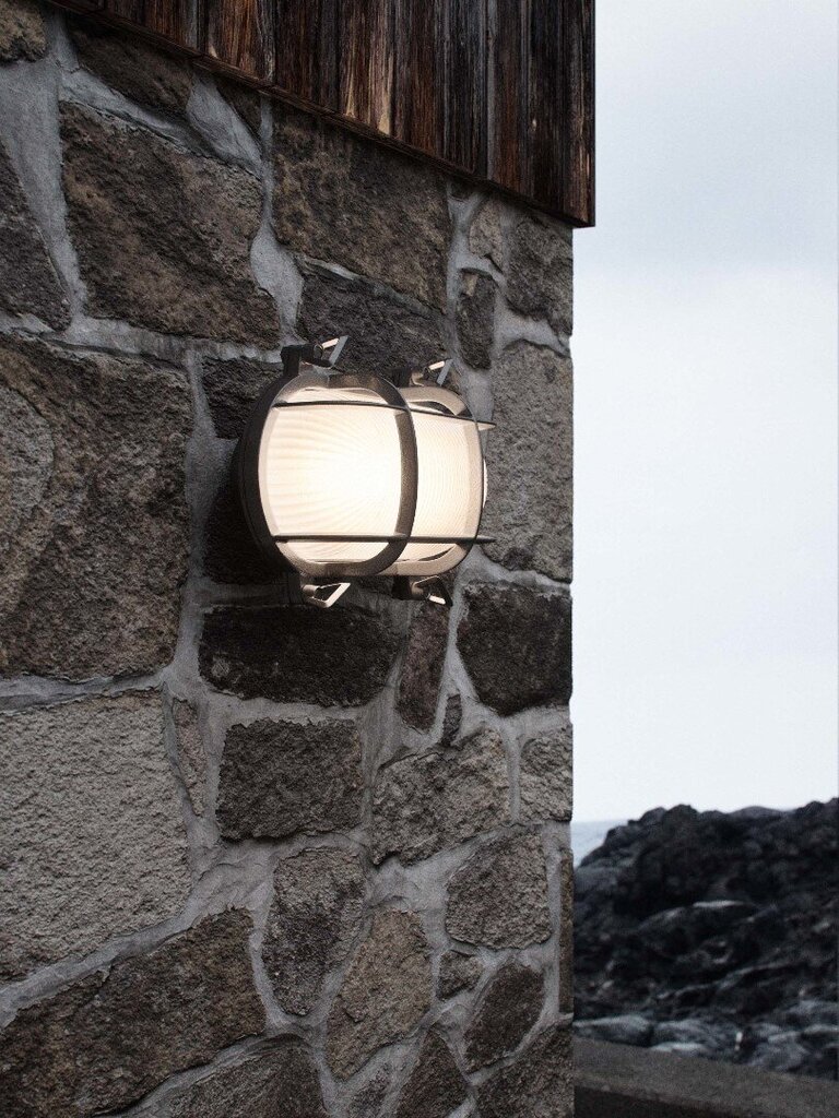 Sienas lampa Nordlux misiņa E27 12,5 W cena un informācija | Āra apgaismojums | 220.lv