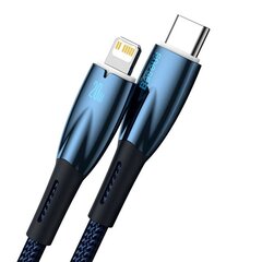 USB-C cable for Lightning Baseus Glimmer Series, 20W, 2m (Blue) цена и информация | Кабели для телефонов | 220.lv