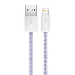 USB cable for Lightning Baseus Dynamic 2 Series, 2.4A, 1m (purple) цена и информация | Кабели для телефонов | 220.lv