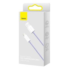 USB cable for Lightning Baseus Dynamic 2 Series, 2.4A, 2m (purple) цена и информация | Кабели для телефонов | 220.lv