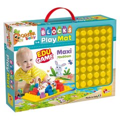 Derības Bloki Spēle l 70 x 50 cm 62 daļas 40799 cena un informācija | Rotaļlietas zīdaiņiem | 220.lv