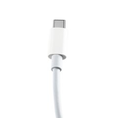 Maxlife MXUC-05 cable USB-C - USB-C 1,0 м 60 Вт white цена и информация | Кабели для телефонов | 220.lv