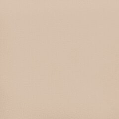 Galvgalis ar malām, kapučino,147x16x118/128cm,mākslīgā āda цена и информация | Кровати | 220.lv