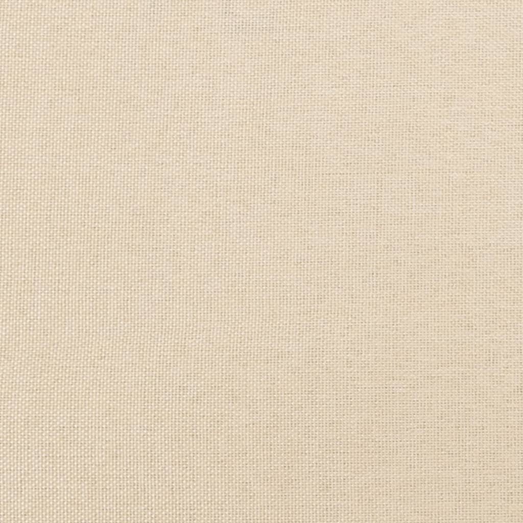 Galvgalis ar malām, krēmkrāsas,163x23x78/88 cm, audums цена и информация | Gultas | 220.lv