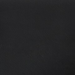 Galvgalis ar malām, melns ,163x16x78/88cm, mākslīgā āda цена и информация | Кровати | 220.lv