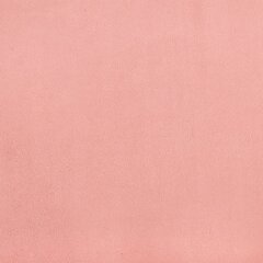 vidaXL galvgalis ar malām, rozā samts, 93x16x78/88 cm cena un informācija | Gultas | 220.lv