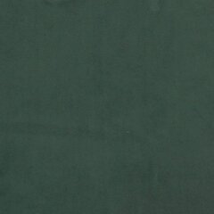 Galvgalis ar malām,tumši zaļš,103x16x118/128cm,samts цена и информация | Кровати | 220.lv