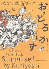 Surprise! by Kuniyoshi: Ukiyo-E Paper Book cena un informācija | Mākslas grāmatas | 220.lv