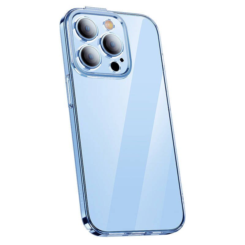 Baseus Crystal Transparent Case and Tempered Glass set for iPhone 14 Pro Max cena un informācija | Telefonu vāciņi, maciņi | 220.lv