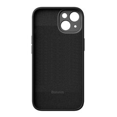 Baseus Liquid Silica Case and Tempered Glass set for iPhone 14 Plus (black) цена и информация | Чехлы для телефонов | 220.lv