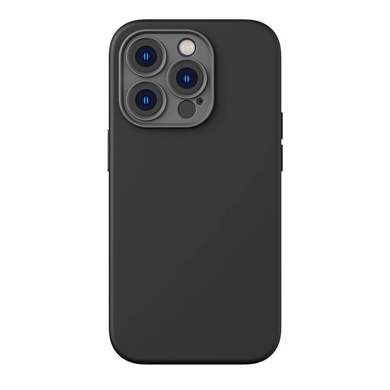 Baseus Liquid Silica Case and Tempered Glass set for iPhone 14 Pro Max (black) cena un informācija | Telefonu vāciņi, maciņi | 220.lv