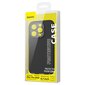 Baseus Liquid Silica Case and Tempered Glass set for iPhone 14 Pro Max (black) cena un informācija | Telefonu vāciņi, maciņi | 220.lv