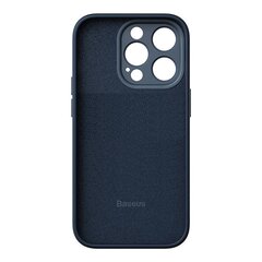 Baseus Liquid Silica Case and Tempered Glass set for iPhone 14 Pro (blue) cena un informācija | Telefonu vāciņi, maciņi | 220.lv