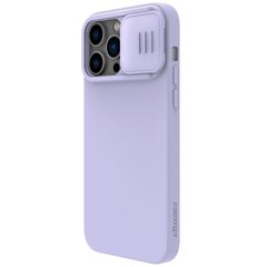 Nillkin CamShield Silky Magnetic Silicone Case for Apple iPhone 14 Pro Max Purple cena un informācija | Telefonu vāciņi, maciņi | 220.lv