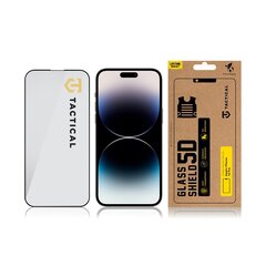 Tactical Glass Shield 5D for Apple iPhone 14 Pro Black цена и информация | Защитные пленки для телефонов | 220.lv