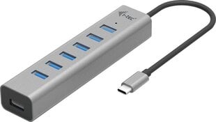 USB-разветвитель i-Tec C31HUBMETAL703 цена и информация | Адаптеры и USB разветвители | 220.lv