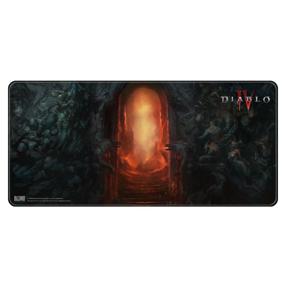 Diablo IV Gate of Hell peles paliktnis | 940x420x4mm cena un informācija | Peles | 220.lv