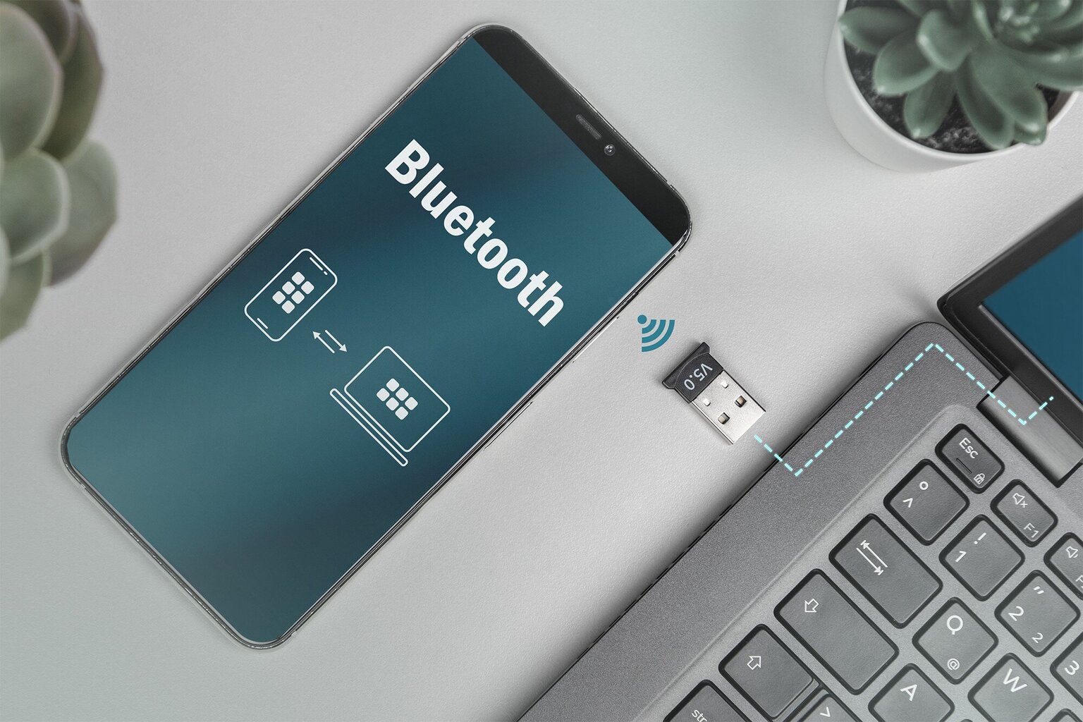 Digitus Bluetooth 5.0 Nano USB Adapteris cena un informācija | Adapteri un USB centrmezgli | 220.lv