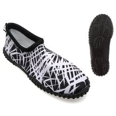 Туфли с острым носком Aquasocker Белый/Черный 40 цена и информация | Шлепанцы, тапочки для женщин | 220.lv