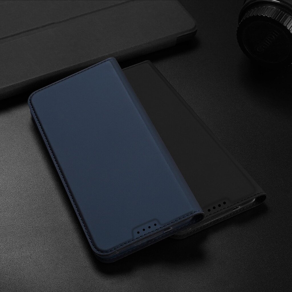 Dux Ducis Skin Pro Asus Zenfone 9 flip card wallet stand Black cena un informācija | Telefonu vāciņi, maciņi | 220.lv