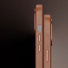 Dux Ducis Naples iPhone 14 Plus magnetic leather MagSafe brown цена и информация | Чехлы для телефонов | 220.lv