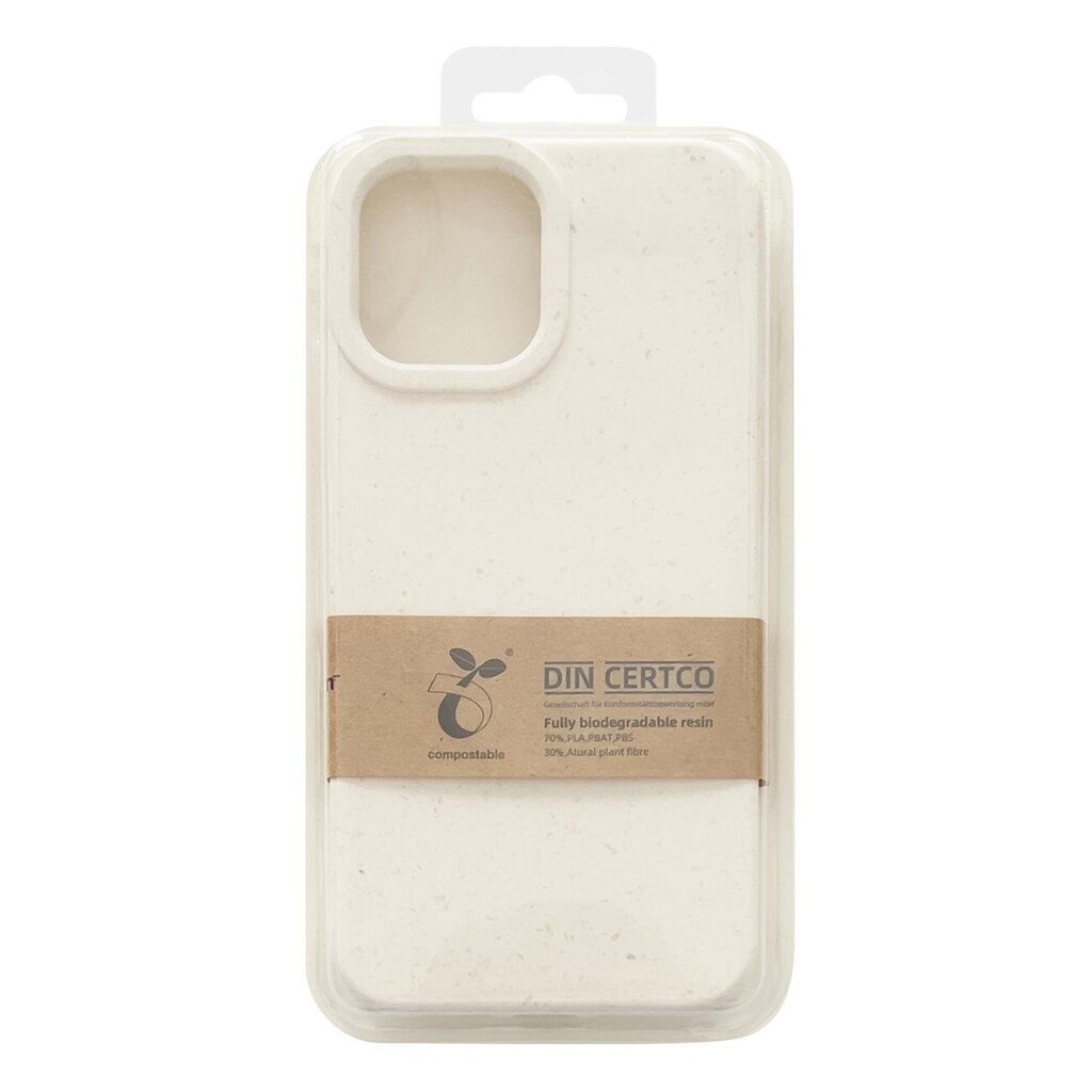 Eco iPhone 14 Pro Max Silicone Degradable white cena un informācija | Telefonu vāciņi, maciņi | 220.lv