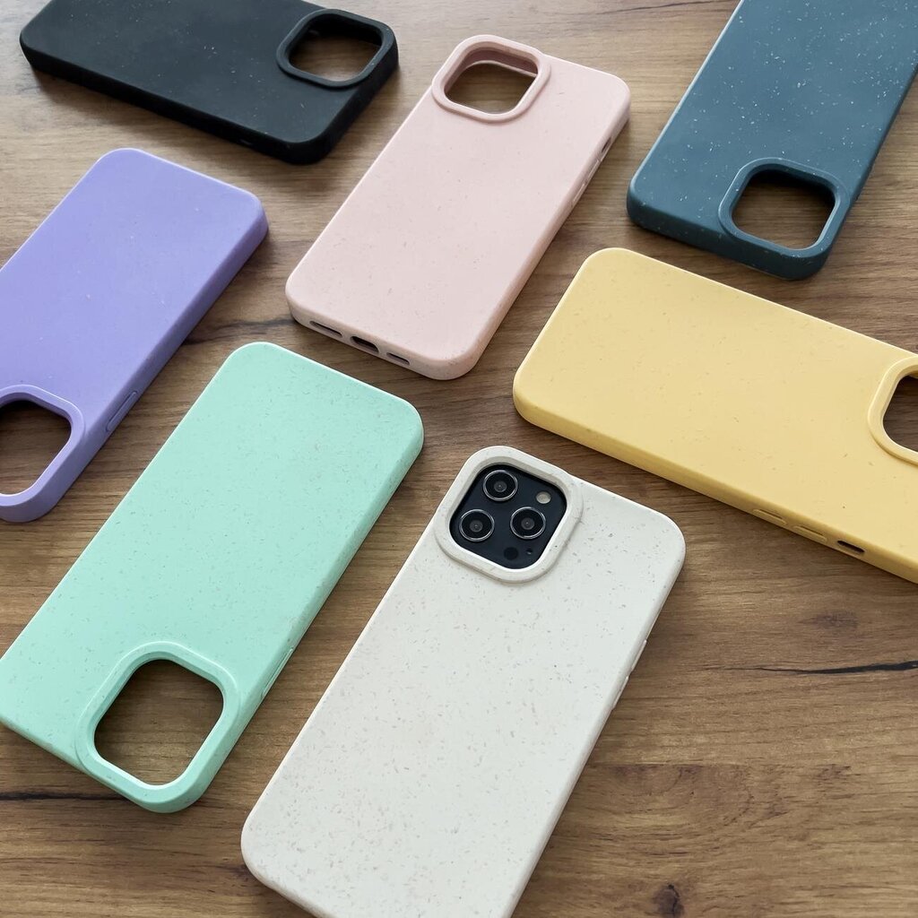 Eco iPhone 14 Pro Max Silicone Degradable purple цена и информация | Telefonu vāciņi, maciņi | 220.lv