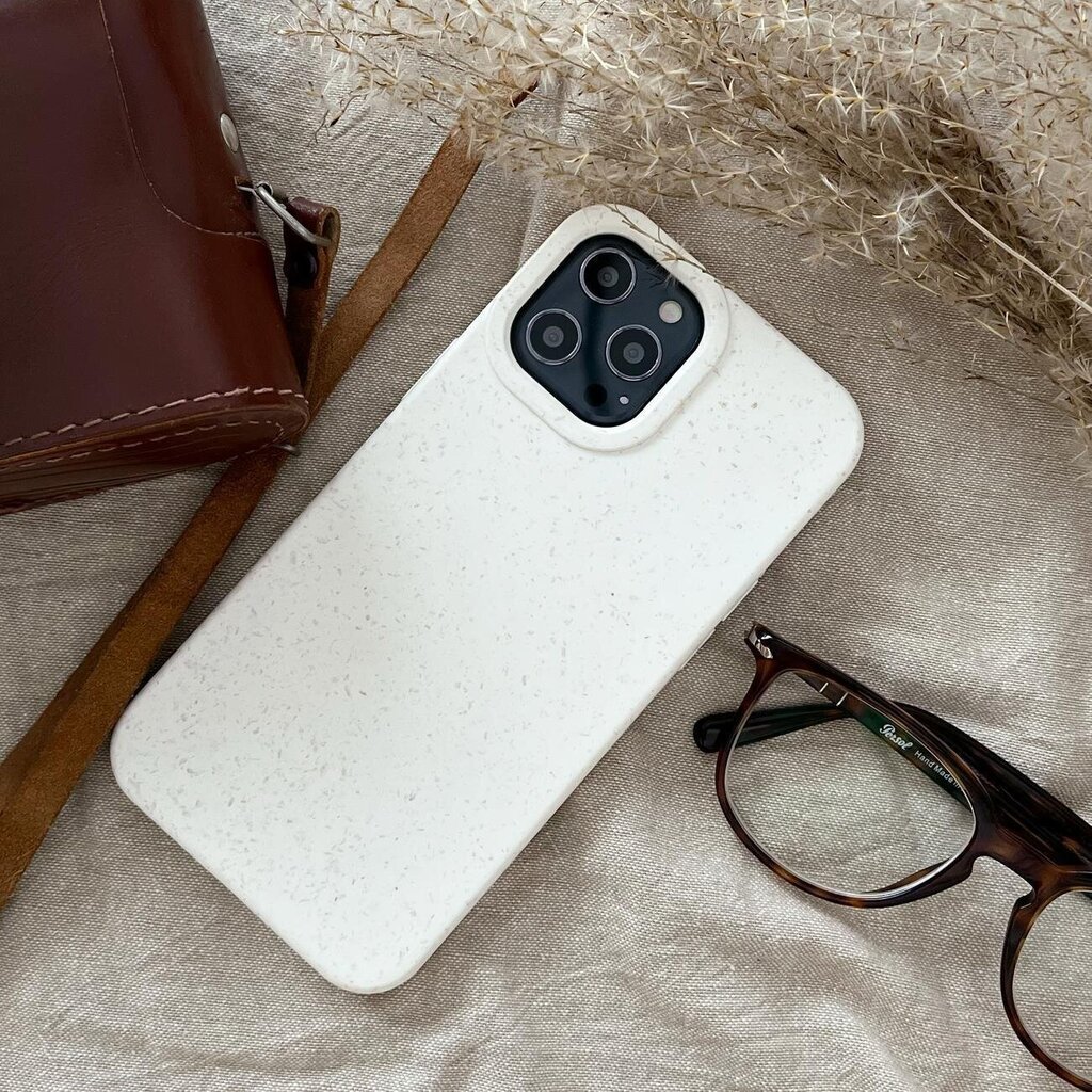 Eco iPhone 14 Plus Silicone Degradable white cena un informācija | Telefonu vāciņi, maciņi | 220.lv