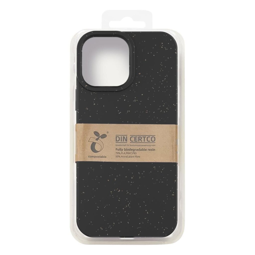 Eco iPhone 14 Plus Silicone Degradable Black cena un informācija | Telefonu vāciņi, maciņi | 220.lv