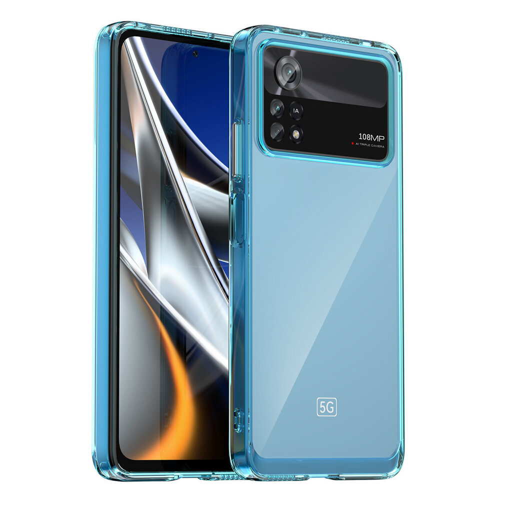 Outer Space Xiaomi Poco X4 Pro 5G blue cena un informācija | Telefonu vāciņi, maciņi | 220.lv