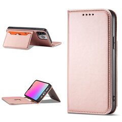 Magnet Card iPhone 14 Pro Max pink cena un informācija | Telefonu vāciņi, maciņi | 220.lv