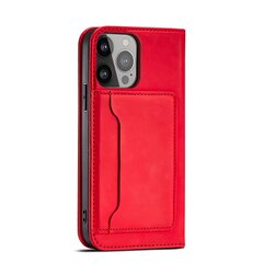 Magnet Card iPhone 14 Pro red цена и информация | Чехлы для телефонов | 220.lv