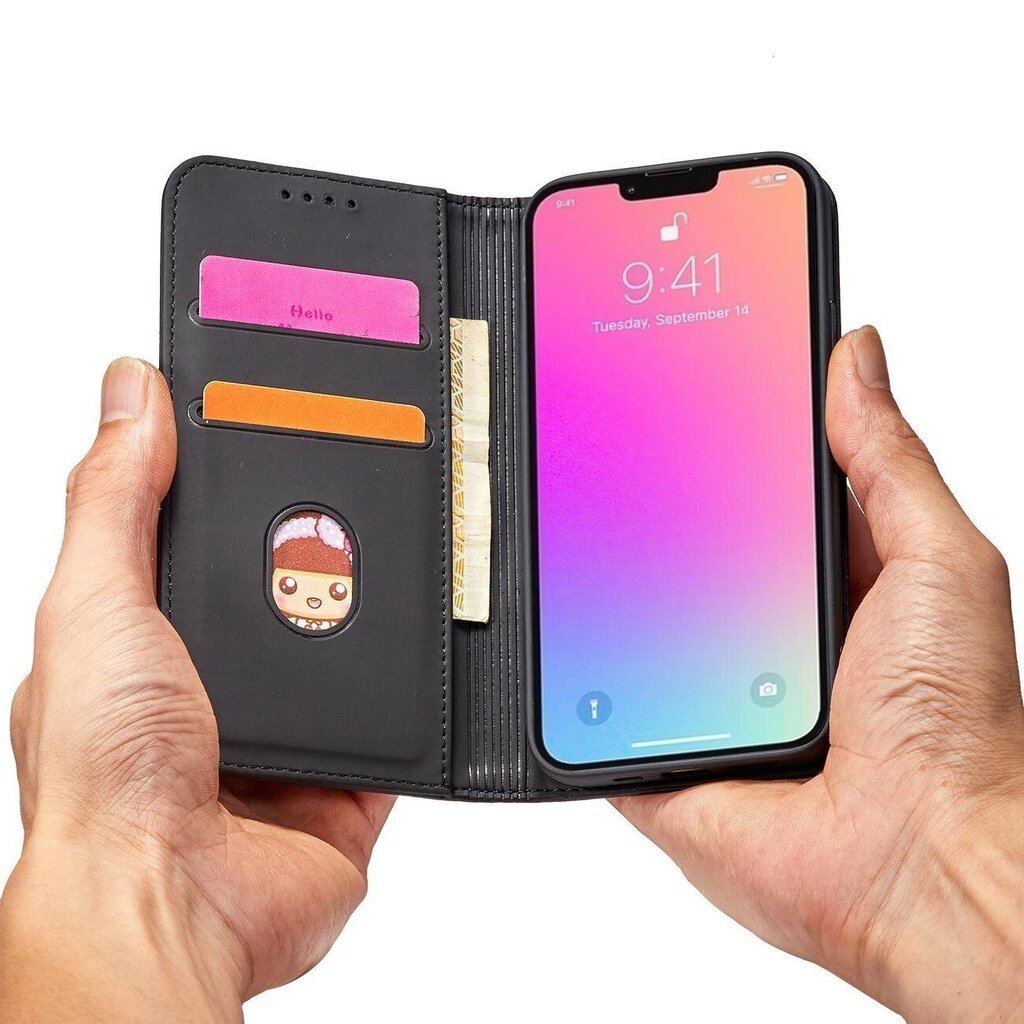 Magnet Card iPhone 14 Black цена и информация | Telefonu vāciņi, maciņi | 220.lv