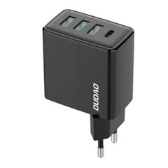 Dudao A5H, f3x USB / 1x USB Type C 20 W, PD, QC 3.0 белый цена и информация | Зарядные устройства для телефонов | 220.lv